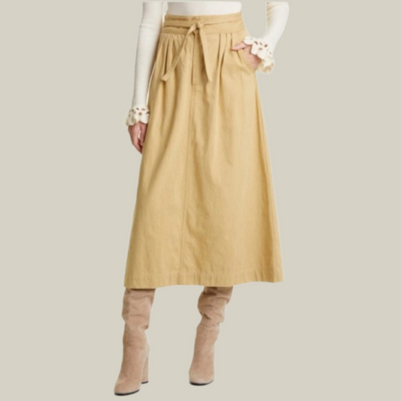 Sea New York Dresses & Skirts - Sea NY Therese Twill Skirt in sand size 8